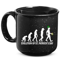 Evolution of St. Patrick's Day 15oz Campfire Ceramic Mug