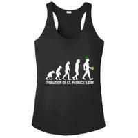 Evolution of St. Patrick's Day Ladies PosiCharge Competitor Racerback Tank