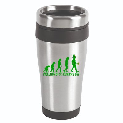 Evolution of St. Patrick's Day 16oz Travel Tumbler