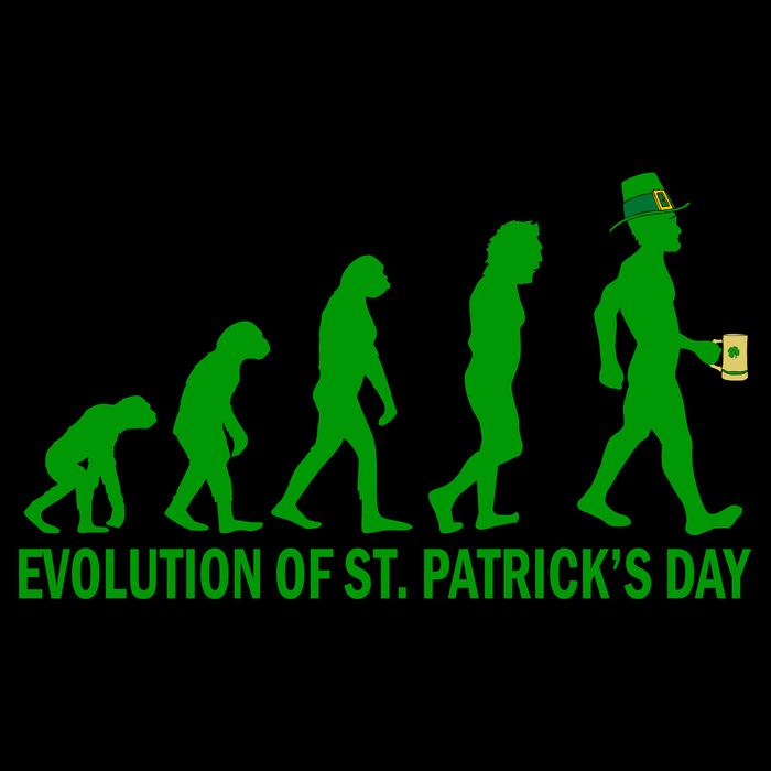 Evolution of St. Patrick's Day 16oz Travel Tumbler