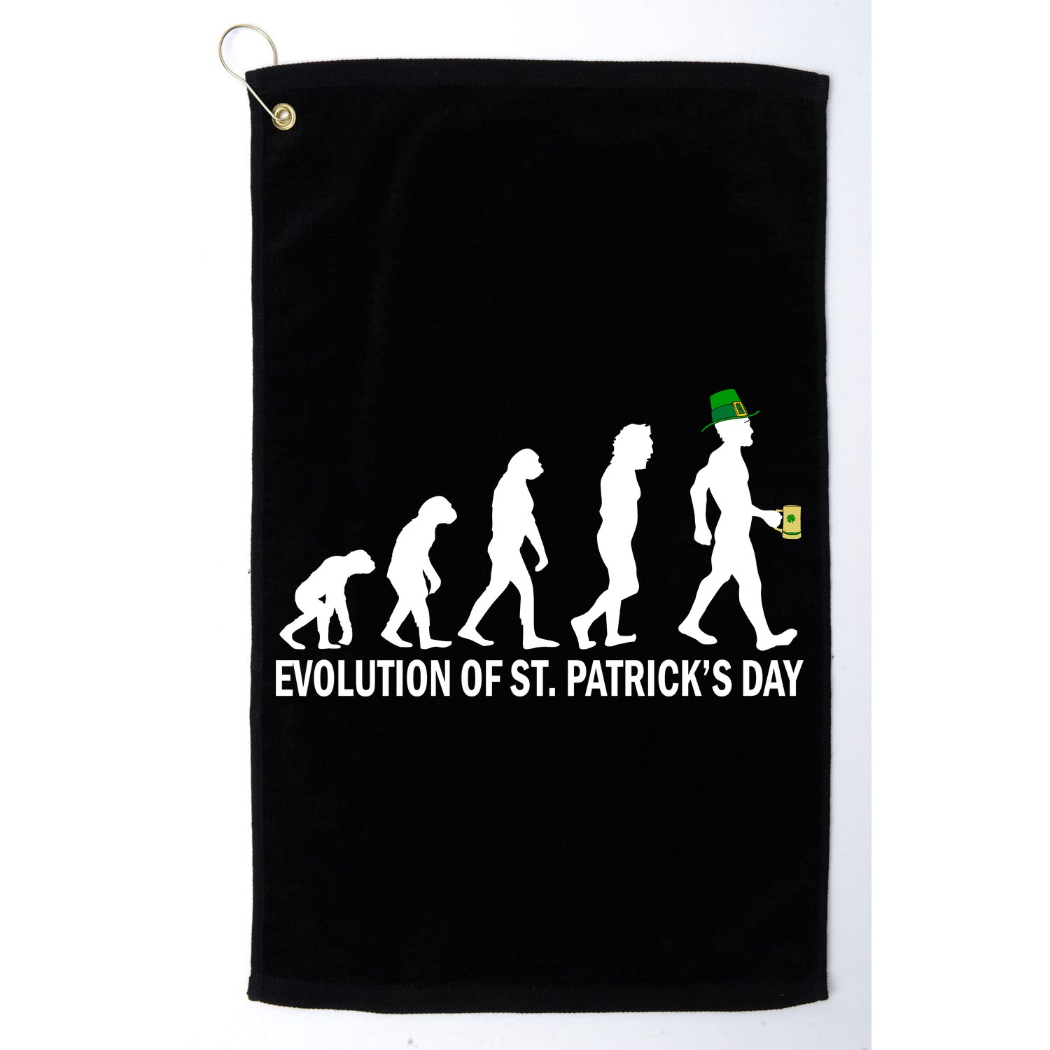 Evolution of St. Patrick's Day Golf Towel
