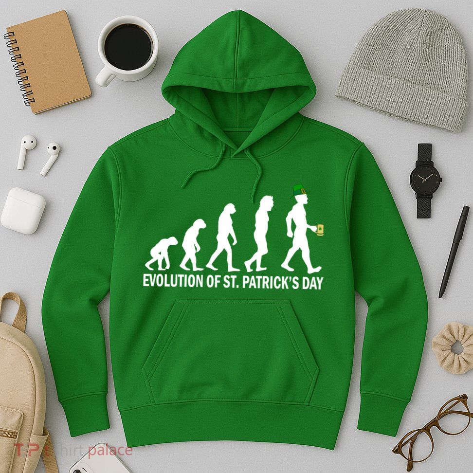 Evolution of St. Patrick's Day Hoodie