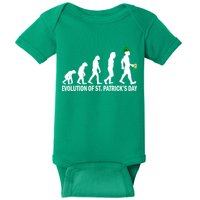 Evolution of St. Patrick's Day Baby Bodysuit