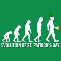 Evolution of St. Patrick's Day Kids Sweatshirt