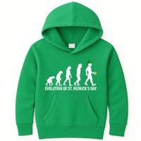 Evolution of St. Patrick's Day Kids Hoodie