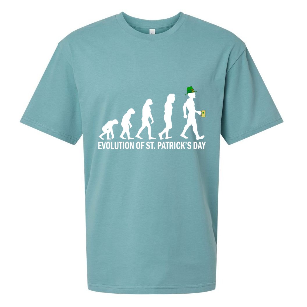 Evolution of St. Patrick's Day Sueded Cloud Jersey T-Shirt
