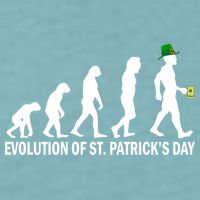 Evolution of St. Patrick's Day Sueded Cloud Jersey T-Shirt
