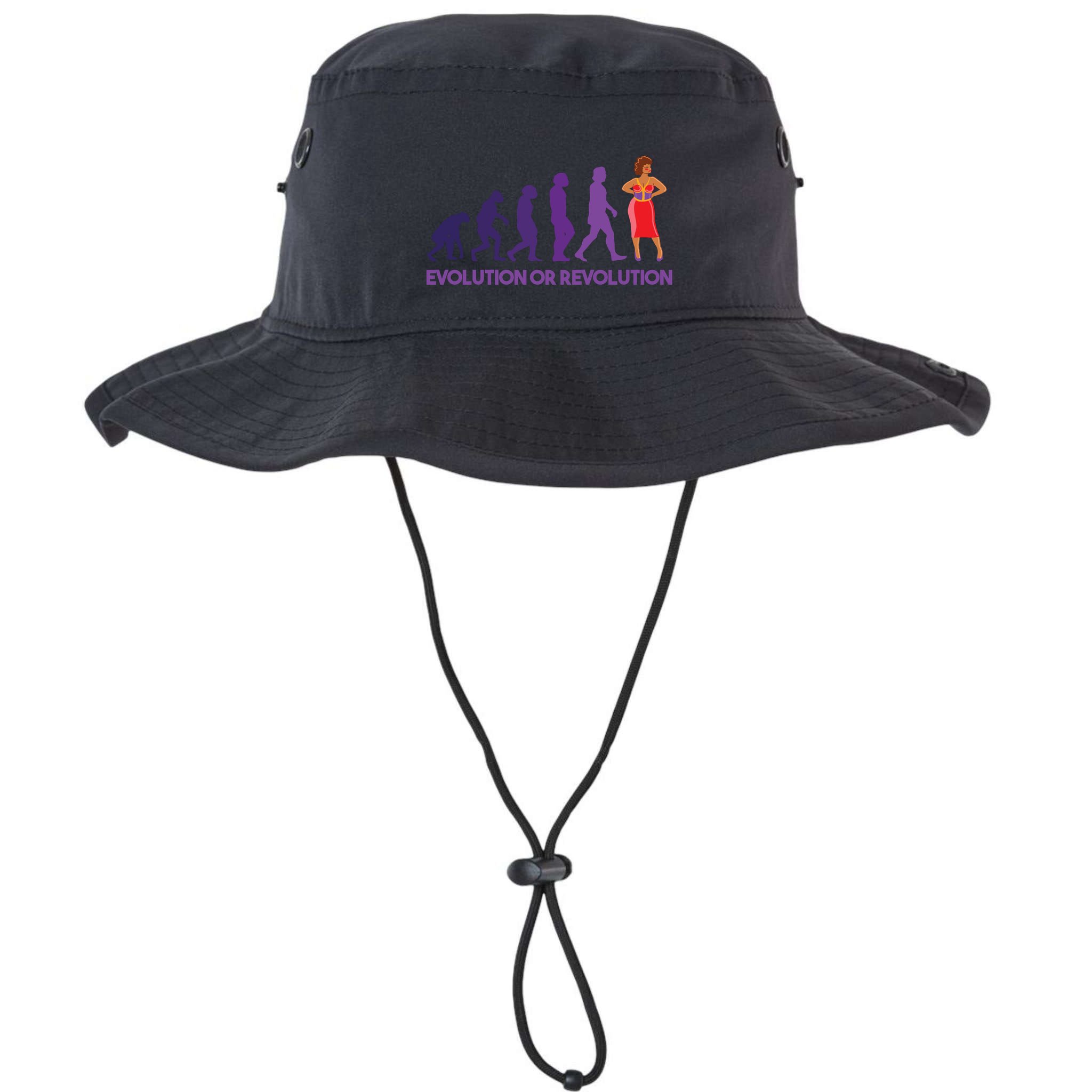 Evolution Or Revolution Bucket Hat