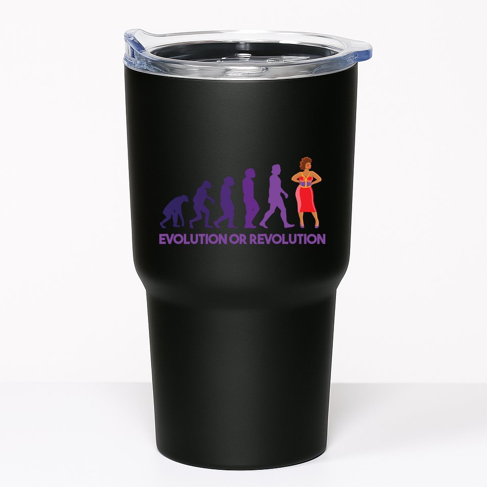 Evolution Or Revolution Tumbler