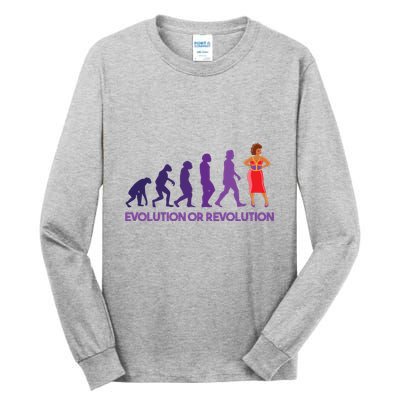 Evolution Or Revolution Tall Long Sleeve T-Shirt