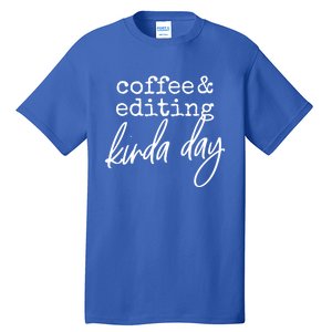 Editor Videographer Photographer Funny Video Editing Gift Cool Gift Tall T-Shirt