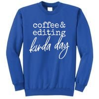 Editor Videographer Photographer Funny Video Editing Gift Cool Gift Tall Sweatshirt