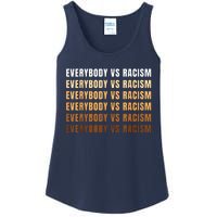 Everybody VS Racism Melanin Civil Rights Anti Racist BLM Ladies Essential Tank