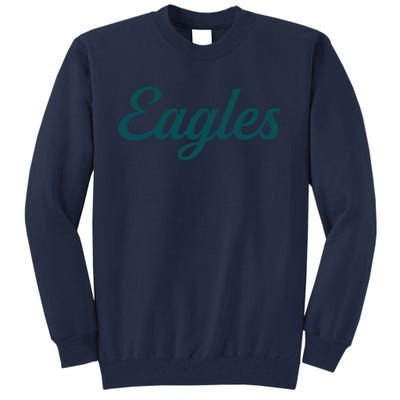 Eagles Vintage Retro Football Tall Sweatshirt