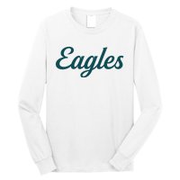 Eagles Vintage Retro Football Long Sleeve Shirt