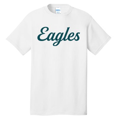 Eagles Vintage Retro Football Tall T-Shirt