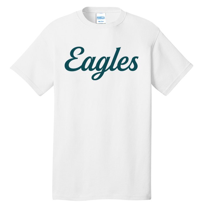 Eagles Vintage Retro Football Tall T-Shirt