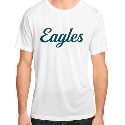 Eagles Vintage Retro Football Adult ChromaSoft Performance T-Shirt