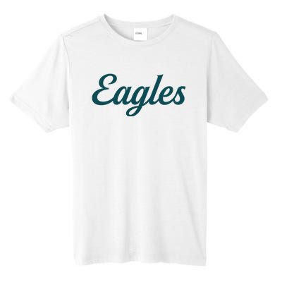 Eagles Vintage Retro Football Tall Fusion ChromaSoft Performance T-Shirt