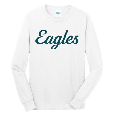 Eagles Vintage Retro Football Tall Long Sleeve T-Shirt