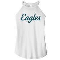 Eagles Vintage Retro Football Women's Perfect Tri Rocker Tank