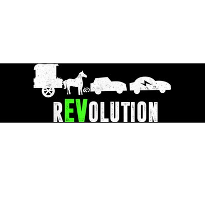 Electric Vehicle REVolution EV Driver Bumper Sticker