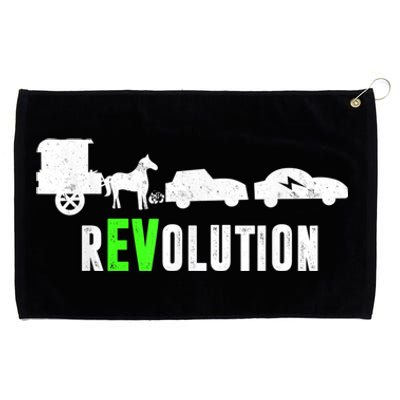 Electric Vehicle REVolution EV Driver Grommeted Golf Towel