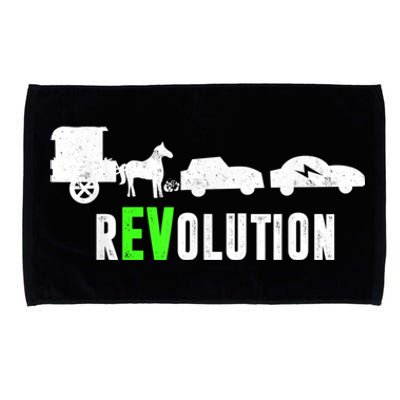 Electric Vehicle REVolution EV Driver Microfiber Hand Towel