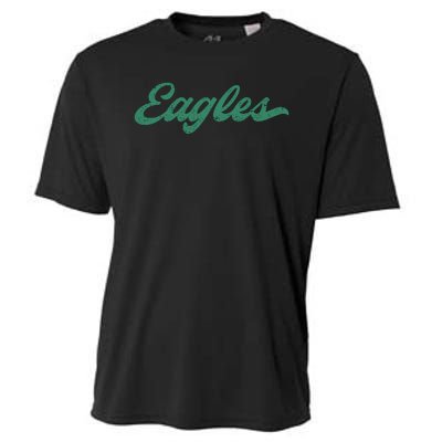 Eagles Vintage Retro Cooling Performance Crew T-Shirt