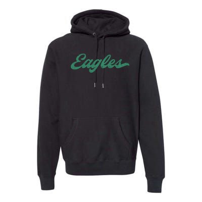 Eagles Vintage Retro Premium Hoodie