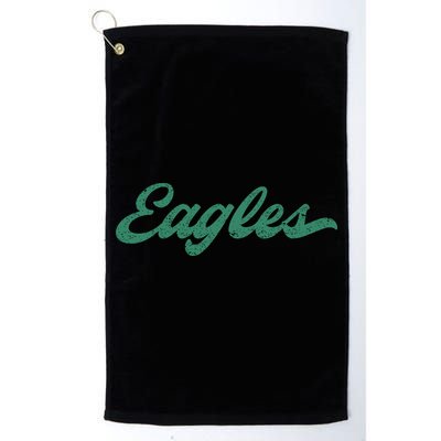 Eagles Vintage Retro Golf Towel