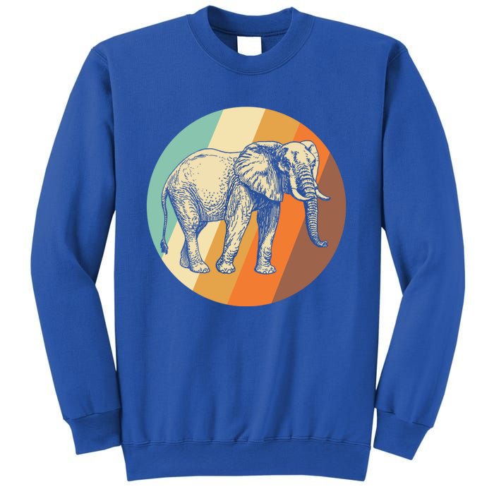 Elephant Vintage Retro Elephant Gift Sweatshirt