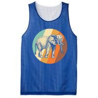 Elephant Vintage Retro Elephant Gift Mesh Reversible Basketball Jersey Tank