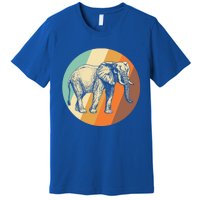 Elephant Vintage Retro Elephant Gift Premium T-Shirt