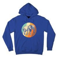 Elephant Vintage Retro Elephant Gift Tall Hoodie