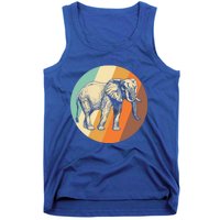 Elephant Vintage Retro Elephant Gift Tank Top