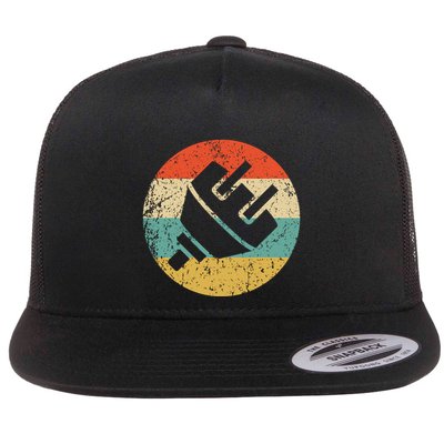 Electrician Vintage Retro Electric Plug Flatbill Hat