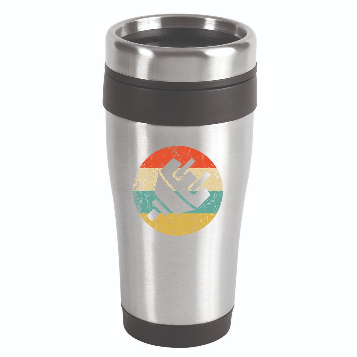 Electrician Vintage Retro Electric Plug 16oz Travel Tumbler