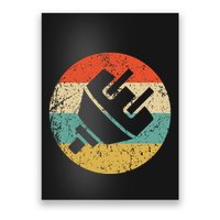 Electrician Vintage Retro Electric Plug Poster