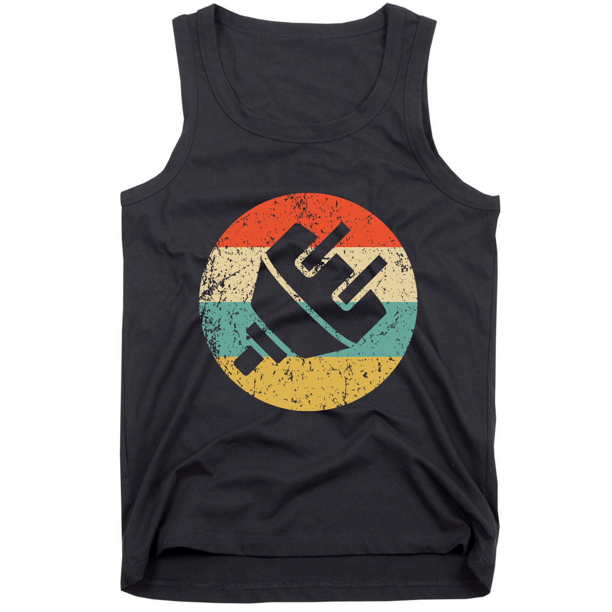 Electrician Vintage Retro Electric Plug Tank Top