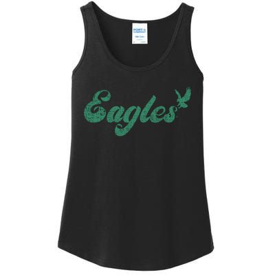 Eagles Vintage Retro Ladies Essential Tank