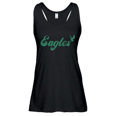 Eagles Vintage Retro Ladies Essential Flowy Tank