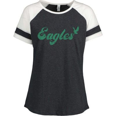 Eagles Vintage Retro Enza Ladies Jersey Colorblock Tee