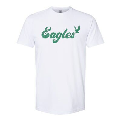 Eagles Vintage Retro Softstyle CVC T-Shirt