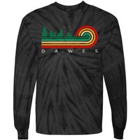 Evergreen Vintage Stripes Dawes Oklahoma Tie-Dye Long Sleeve Shirt