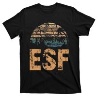 ESF Vintage Sunset Distressed Funny T-Shirt