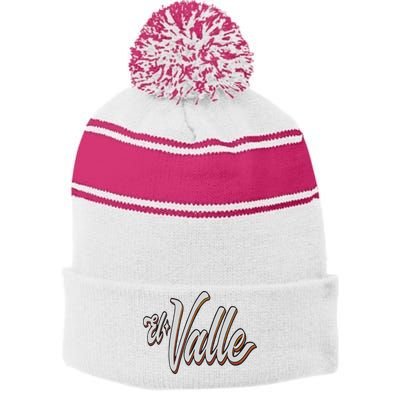El Valle Suns Stripe Pom Pom Beanie