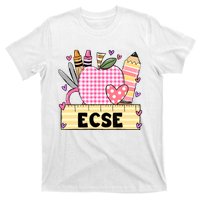 ECSE Valentine S Day Teacher Frame T-Shirt