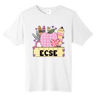 ECSE Valentine S Day Teacher Frame Tall Fusion ChromaSoft Performance T-Shirt