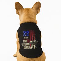 End Veteran Suicide Awareness 22 A Day Patriotic Us Flag Doggie Tank